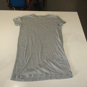 S Everlane Gray Shirt Dress cotton